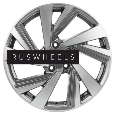 Диски Khomen Wheels 7,5x18/5x114,3 ET38 D67,1 KHW1801 (Outlander) Gray-FP Диски Khomen Wheels 7,5x18/5x114,3 ET38 D67,1 KHW1801 (Outlander) Gray-FP