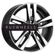 Диски КИК 6,5x16/5x105 ET38 D56,6 Rassvet (КС868) Алмаз черный SK Диски КИК 6,5x16/5x105 ET38 D56,6 Rassvet (КС868) Алмаз черный SK