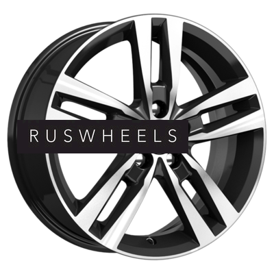 Грузовые диски K&K 6,5x16/5x105 ET38 D56,6 Rassvet (КС868) Алмаз черный SK