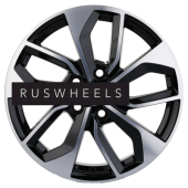 Диски Khomen Wheels 7x17/5x114,3 ET45 D60,1 KHW1703 (Changan CS55/CS75 FL) Black-FP