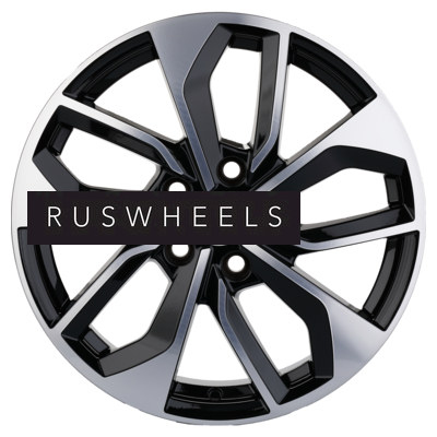 Диски Khomen Wheels 7x17/5x114,3 ET45 D60,1 KHW1703 (Changan CS55/CS75 FL) Black-FP