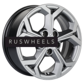 Диски Khomen Wheels 6.5\R16 5*114.3 ET46 d67.1 G-Silver Диски Khomen Wheels 6.5\R16 5*114.3 ET46 d67.1 G-Silver