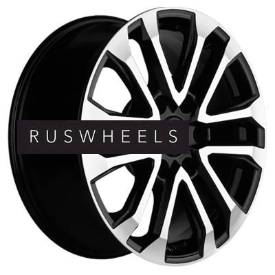 Диски Khomen Wheels 7,5x18/6x139,7 ET30 D108,1 KHW1805 (Foton G7) Black-FP Диски Khomen Wheels 7,5x18/6x139,7 ET30 D108,1 KHW1805 (Foton G7) Black-FP