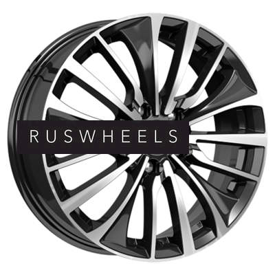 Диски КИК 6,5x17/5x114,3 ET40 D64,1 Flanker (КС1097) Алмаз черный Диски КИК 6,5x17/5x114,3 ET40 D64,1 Flanker (КС1097) Алмаз черный