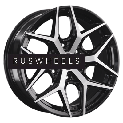 Диски LS 8x18/6x139,7 ET36 D100,1 1303 BK (конус, Колпак+лого)