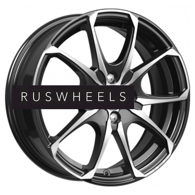 Диски iFree 6x16/5x114,3 ET40 D67,1 Такеши (КС877) Блэк Джек