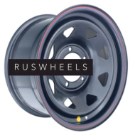 Диски Off-Road Wheels 7x16/5x139,7 ET15 D110 УАЗ Х (треуг. мелкий) Черный (с увелич.полкой) Диски Off-Road Wheels 7x16/5x139,7 ET15 D110 УАЗ Х (треуг. мелкий) Черный (с увелич.полкой)