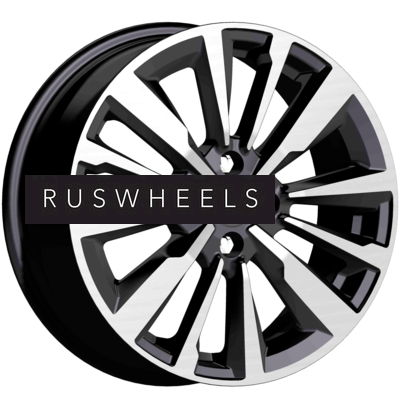 Диски КИК 6,5x16/4x100 ET50 D60,1 Эрман (КС997) Алмаз черный Диски КИК 6,5x16/4x100 ET50 D60,1 Эрман (КС997) Алмаз черный