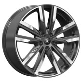 Диски СКАД Premium 8,0\R20 5*108 ET36 d65.1 Diamond Black Gris Диски СКАД Premium 8,0\R20 5*108 ET36 d65.1 Diamond Black Gris
