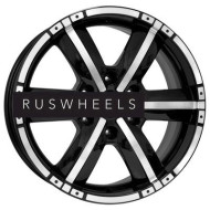 Диски КИК 8x18/6x139,7 ET25 D106,1 Окинава (КС469) Алмаз черный КС469 Диски КИК 8x18/6x139,7 ET25 D106,1 Окинава (КС469) Алмаз черный КС469