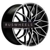 Диски Khomen Wheels 8,5x19/5x114,3 ET45 D60,1 KHW1902 (Camry) Black-FP