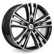 Диски КиК 8.5\R20 5*114.3 ET40 d67.1 Алмаз черный Диски КиК 8.5\R20 5*114.3 ET40 d67.1 Алмаз черный