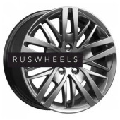 Диски КИК 7x16/5x100 ET46 D57,1 Fencer-оригинал (КС730) Дарк платинум