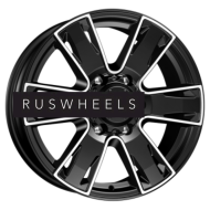 Диски КИК 7x17/6x139,7 ET38 D100,1 Севенна-оригинал (КС726) Алмаз черный Диски КИК 7x17/6x139,7 ET38 D100,1 Севенна-оригинал (КС726) Алмаз черный