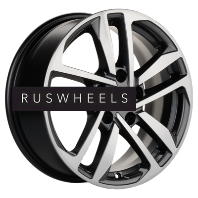 Диски Khomen Wheels 6,5x16/5x114,3 ET41 D64,1 KHW1612 (Civic) Gray-FP Диски Khomen Wheels 6,5x16/5x114,3 ET41 D64,1 KHW1612 (Civic) Gray-FP