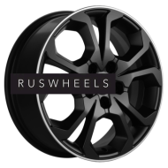Диски Khomen Wheels 6,5x17/5x108 ET33 D60,1 KHW1711 (Chery/Exeed) Black Диски Khomen Wheels 6,5x17/5x108 ET33 D60,1 KHW1711 (Chery/Exeed) Black