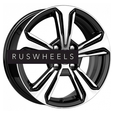 Диски КИК 6x15/4x100 ET46 D54,1 КС777 Алмаз черный