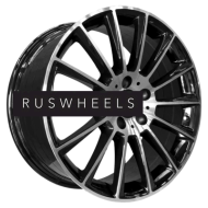 Диски PDW 8x18/5x112 ET43 D66,6 5459 Gloss Black Machine Face (PDW)