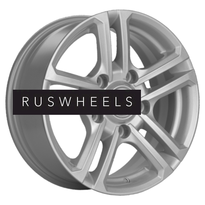 Диски Khomen Wheels 6,5x16/5x139,7 ET40 D98,5 KHW1602 (Niva 4x4) F-Silver