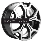 Диски Khomen Wheels 6,5x17/5x108 ET33 D60,1 KHW1710 (Chery Tiggo 7pro) Black-FP Диски Khomen Wheels 6,5x17/5x108 ET33 D60,1 KHW1710 (Chery Tiggo 7pro) Black-FP