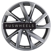 Диски Khomen Wheels 7x17/5x112 ET40 D57,1 KHW1714 (Kodiaq/Tiguan) Gray-FP Диски Khomen Wheels 7x17/5x112 ET40 D57,1 KHW1714 (Kodiaq/Tiguan) Gray-FP