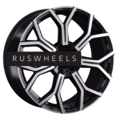 Диски Replay 9,5x21/5x120 ET49 D72,6 LR80 BKF (конус, C570)