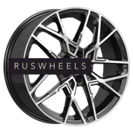 Диски КИК 7x18/5x108 ET38 D60,1 Вудроф (КС1044) Алмаз черный