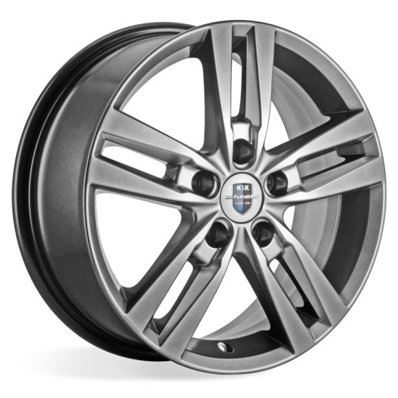 Диски КиК  Rassvet (КС868)  6,5\R16 5*108 ET50  d63,35  Дарк платинум  [77299]