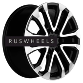 Диски Khomen Wheels 7,5x18/6x139,7 ET46 D67,1 KHW1805 (Pajero) Black-FP Диски Khomen Wheels 7,5x18/6x139,7 ET46 D67,1 KHW1805 (Pajero) Black-FP