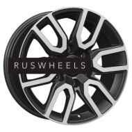 Диски Khomen Wheels 8x17/6x139,7 ET46 D67,1 KHW1723 (Pajero) Black-FP Диски Khomen Wheels 8x17/6x139,7 ET46 D67,1 KHW1723 (Pajero) Black-FP