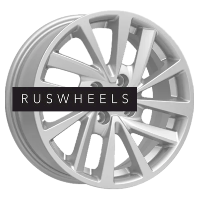 Диски КИК 6x15/4x98 ET35 D58,5 КС899 Сильвер Диски КИК 6x15/4x98 ET35 D58,5 КС899 Сильвер