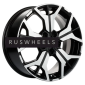 Диски Khomen Wheels 7x17/5x110 ET40 D67,1 KHW1715 (Evolute i-Joy) Black-FP Диски Khomen Wheels 7x17/5x110 ET40 D67,1 KHW1715 (Evolute i-Joy) Black-FP