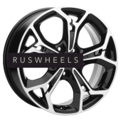 Диски Khomen Wheels 7x17/5x110 ET46 D63,3 KHW1702 (Changan CS35/CS35 Pro) Black-FP Диски Khomen Wheels 7x17/5x110 ET46 D63,3 KHW1702 (Changan CS35/CS35 Pro) Black-FP
