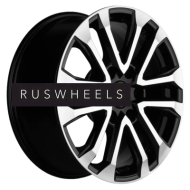 Диски Khomen Wheels 7,5x18/6x139,7 ET20 D106,1 KHW1805 (Lexus GX) Black-FP Диски Khomen Wheels 7,5x18/6x139,7 ET20 D106,1 KHW1805 (Lexus GX) Black-FP