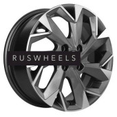 Диски Khomen Wheels 5,5x14/4x100 ET46 D54,1 KHW1402 (Alsvin/Getz/i20) Gray-FP Диски Khomen Wheels 5,5x14/4x100 ET46 D54,1 KHW1402 (Alsvin/Getz/i20) Gray-FP