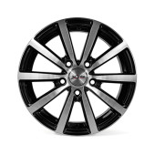 Диски Xtrike 6,0\R15 5*108 ET43 d63.35 BK/FP