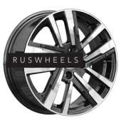 Диски КИК 6x15/4x98 ET30 D58,5 Хант (КС1034) Алмаз черный