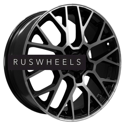 Диски Khomen Wheels 7x18/5x114,3 ET35 D60,1 KHW1818 (Changan/Geely/Lexus/Suzuki/Toyota) Black-FP