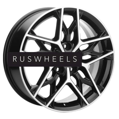 Диски Khomen Wheels 7x17/5x114,3 ET48 D67,1 KHW1709 (Kia K5) Black-FP Диски Khomen Wheels 7x17/5x114,3 ET48 D67,1 KHW1709 (Kia K5) Black-FP