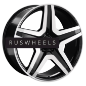 Диски Replay 10x21/5x130 ET33 D84,1 MR137 BKF (конус, MB001)