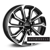 Диски Dezent R15 / 6J PCD 5x112 ЕТ 43 ЦО 57.1 KS black polished Диски Dezent R15 / 6J PCD 5x112 ЕТ 43 ЦО 57.1 KS black polished