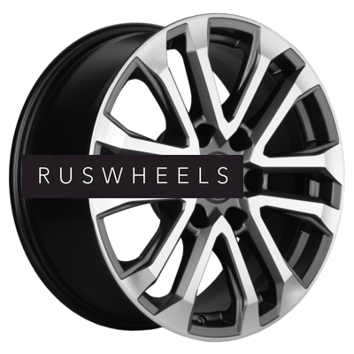 Диски Khomen Wheels 7,5x18/6x139,7 ET42 D100,1 KHW1805 (Great Wall POER) Gray-FP