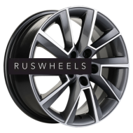 Диски Khomen Wheels 6x16/5x100 ET38 D57,1 KHW1604 (Kamiq/Rapid/Scala) Gray-FP Диски Khomen Wheels 6x16/5x100 ET38 D57,1 KHW1604 (Kamiq/Rapid/Scala) Gray-FP