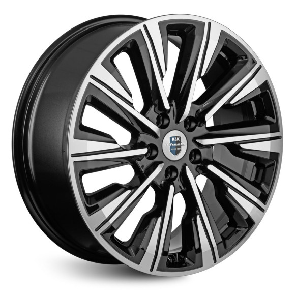 Диски КиК 7.5\R19 5*108 ET45 d67.1 Алмаз черный Диски КиК 7.5\R19 5*108 ET45 d67.1 Алмаз черный