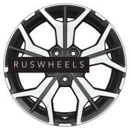 Диски Khomen Wheels 7x17/5x114,3 ET39 D60,1 KHW1715 (RAV4) Black-FP