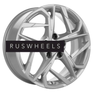 Диски Khomen Wheels 7x17/5x108 ET40 D54,1 KHW1716 (Jac/Москвич 3) F-Silver Диски Khomen Wheels 7x17/5x108 ET40 D54,1 KHW1716 (Jac/Москвич 3) F-Silver