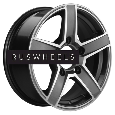 Диски Khomen Wheels 6,5x16/5x139,7 ET40 D98,5 KHW1614 (Niva 4x4) Gray-FP