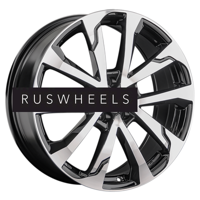 Диски Replay 7,5x19/5x114,3 ET48 D54,1 GL82 BKF (конус, C570)