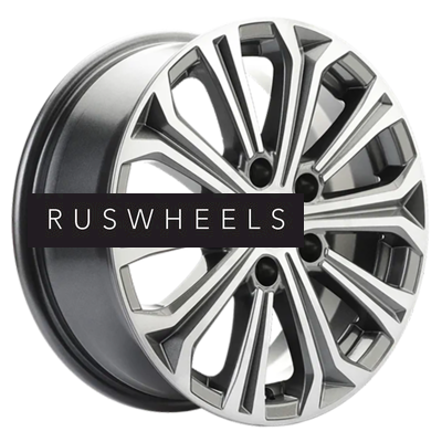 Диски Khomen Wheels 6,5x16/5x114,3 ET45 D60,1 KHW1610 (Toyota/Suzuki) Gray-FP Диски Khomen Wheels 6,5x16/5x114,3 ET45 D60,1 KHW1610 (Toyota/Suzuki) Gray-FP