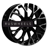 Диски Khomen Wheels 7x17/5x108 ET33 D60,1 KHW1718 (Chery Tiggo 4/Exeed LX/Omoda C5) Black-FP